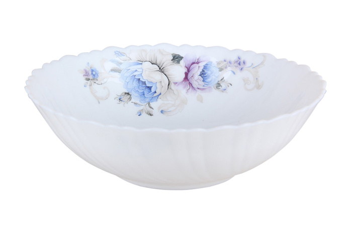 Салатник "Синие цветы Blue flowers" LTW-70-7326 (17,5см) 6/48шт.