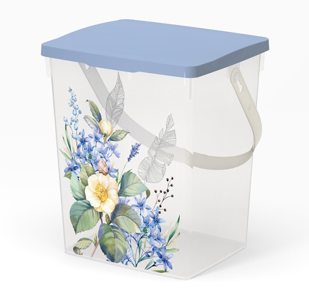 Контейнер для хранения "Цветущий сад" С49328 (5л)     1/18шт.