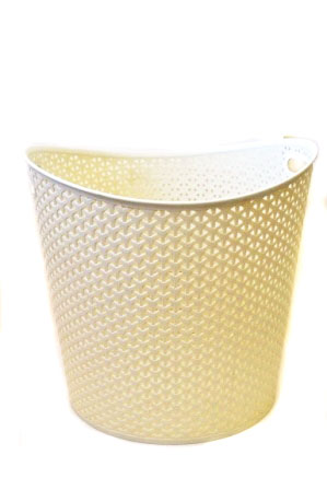 Корзинка "MY STYLE ROUND" 0715 кремовый 885      1/6шт.