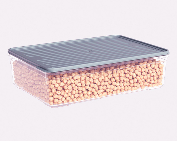 Лоток с крышкой 931 (3,35л) микс     1/24шт.