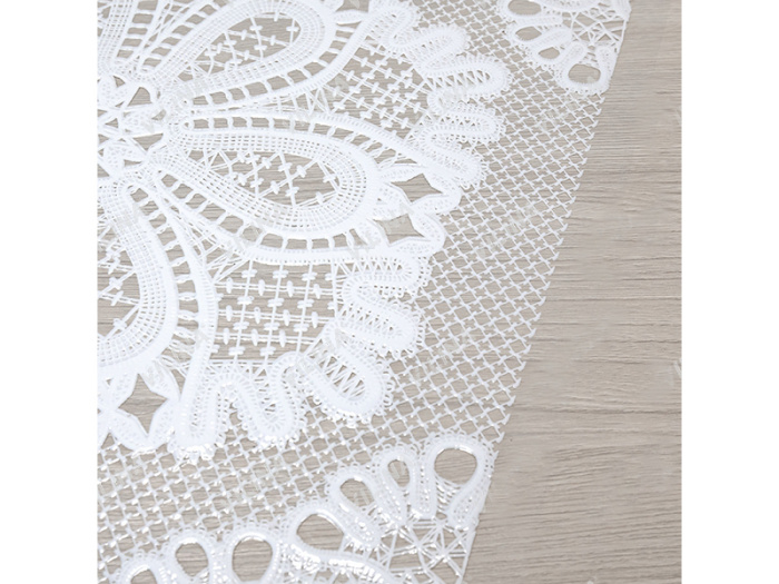 Клеёнка ПВХ "Муза" (026-white) (132см*22м) Валансьен
