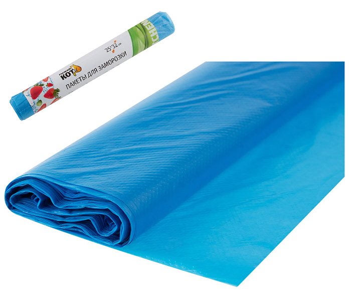 Пакеты для заморозки 25x32см, 30шт./рул. 310983        1/50шт.