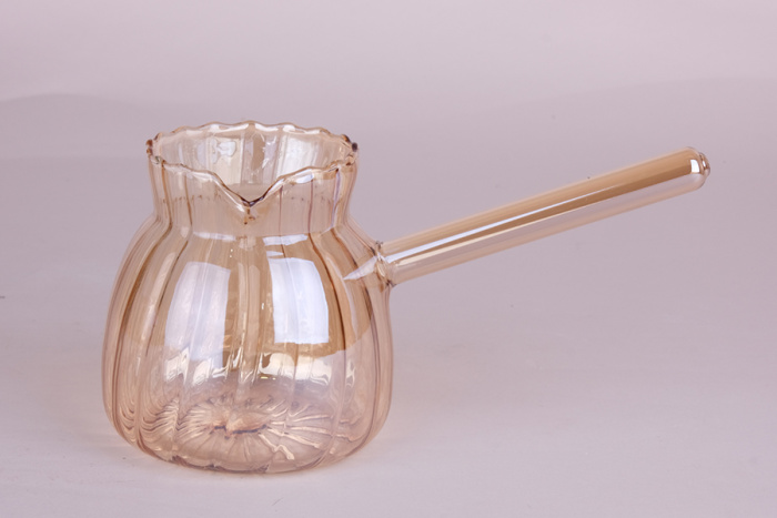 Турка стекл. 7338 (400мл) в подар. упак.   1/48шт.