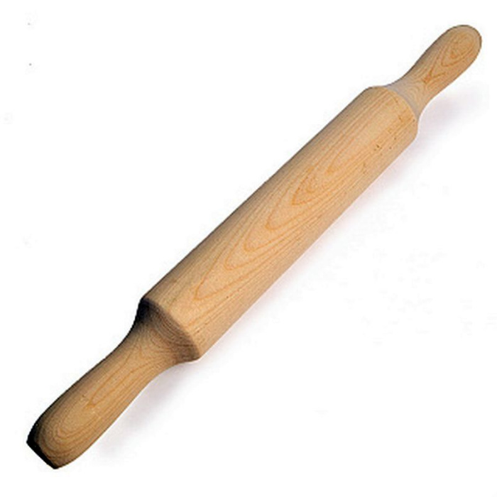 Скалка деревянная берёза (40см) 1363 1/50шт.