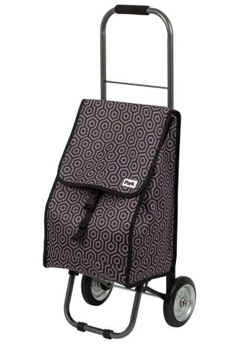 Тележка с сумкой "Город" 104599 с металлическими колесами       1/10шт.