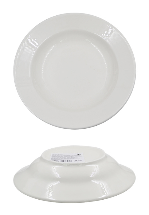 Тарелка суповая Lavenir 280 мл, 17,5 см, 7" 111-072 эконом фарфор      1/80шт.