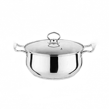 Кастрюля "Серебрянка" вк325/3,6 (3,0л) без уп.              1/12шт.